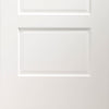 Severo White 4 Panel Door Pair - Prefinished