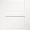 Three Sliding Wardrobe Doors & Frame Kit - Severo White Door - Prefinished
