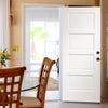 Severo White Panelled Fire Door - 30 Minute Fire Rated - Prefinished