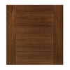Seville Walnut Prefinished Fire Door Pair - 1/2 Hour Fire Rated