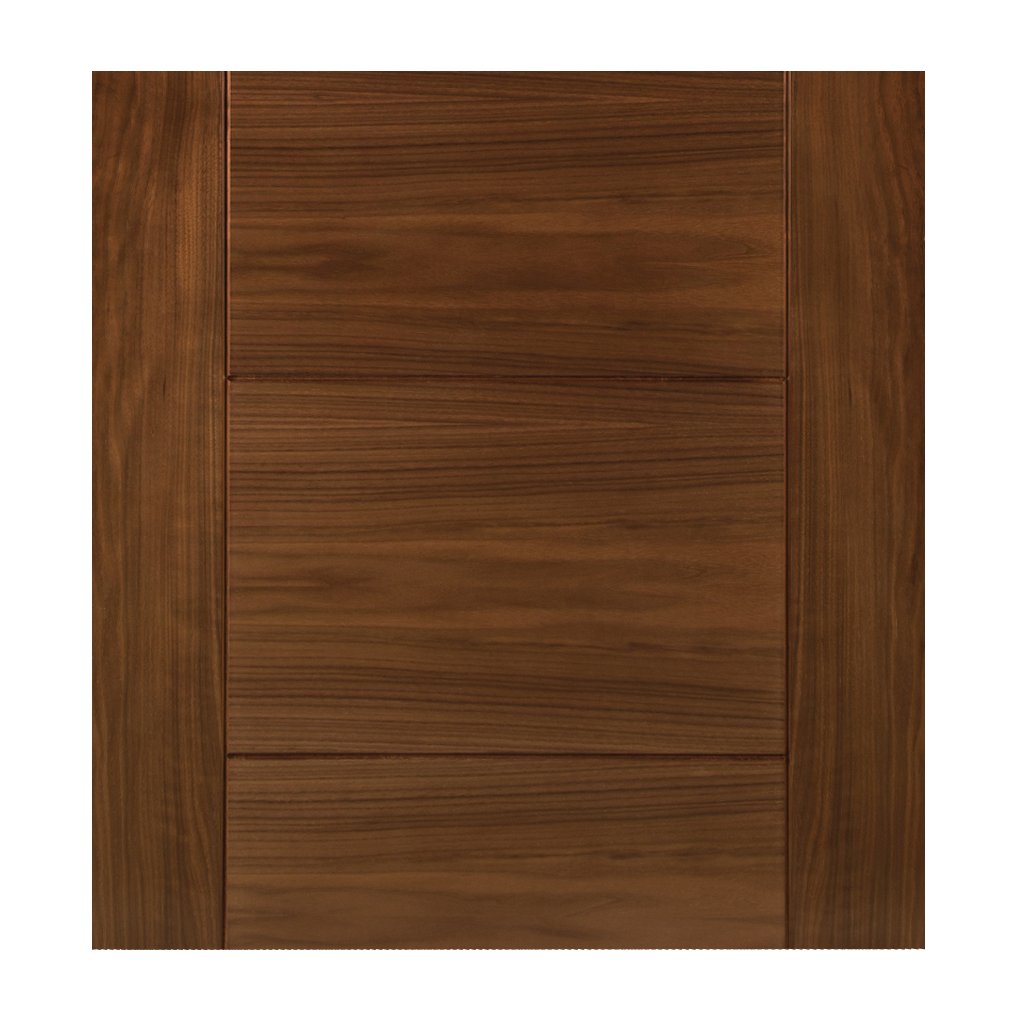 Seville Walnut Prefinished Fire Door Pair - 1/2 Hour Fire Rated