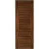 Seville Walnut Absolute Evokit Single Pocket Door Detail - Prefinished