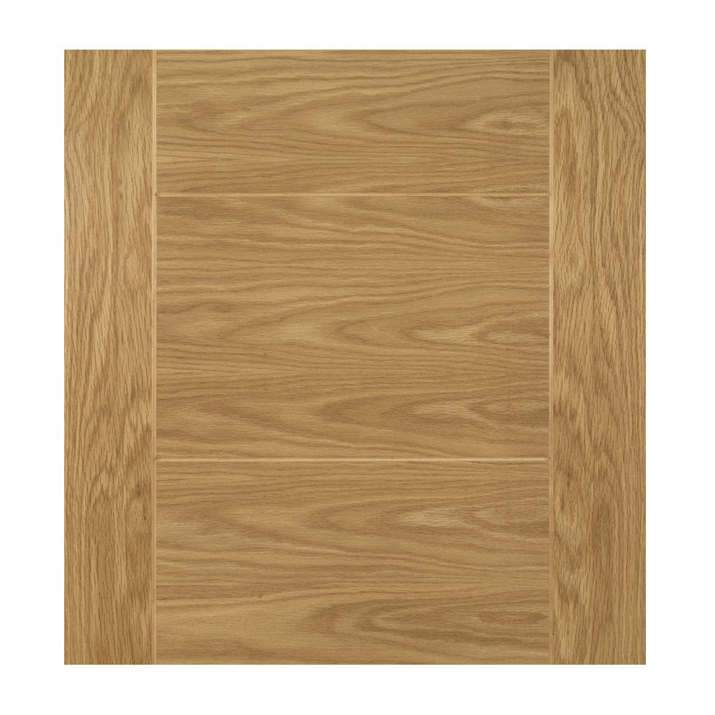 Seville Oak Panel Fire Door - 1/2 Hour Fire Rated - Prefinished