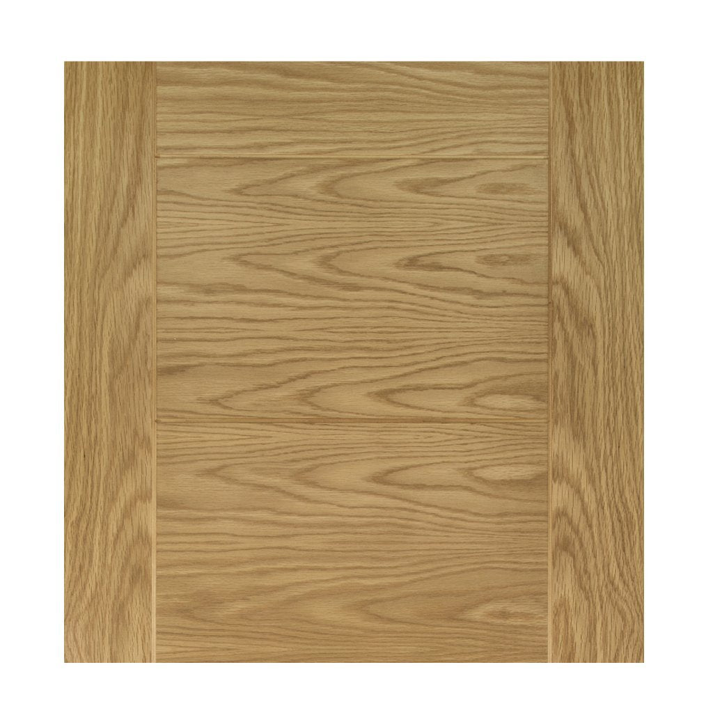 Seville Oak Panel Absolute Evokit Single Pocket Door Detail - Prefinished