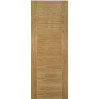 Seville Oak Panel Absolute Evokit Double Pocket Door Detail - Prefinished