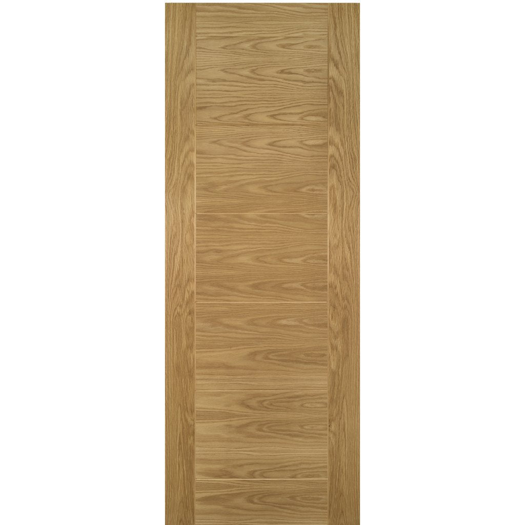Seville Oak Panel Single Evokit Pocket Door - Prefinished