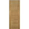 Seville Oak Panel Double Evokit Pocket Door Detail - Prefinished