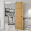 Seville Oak Panel Door - Prefinished from Deanta UK