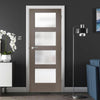 Shaker style glazed interior door