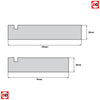 LPD; Single Groove White Primed Skirtings on Solid Core - Not decorated