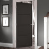 Black colour interior door from LPD Joinery