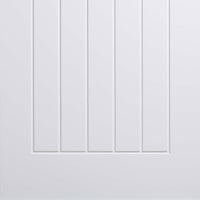 Mexicano Door Pair - White Primed