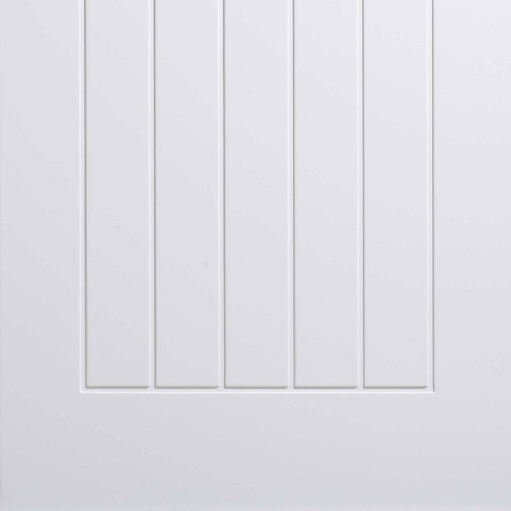 Mexicano Door Pair - White Primed