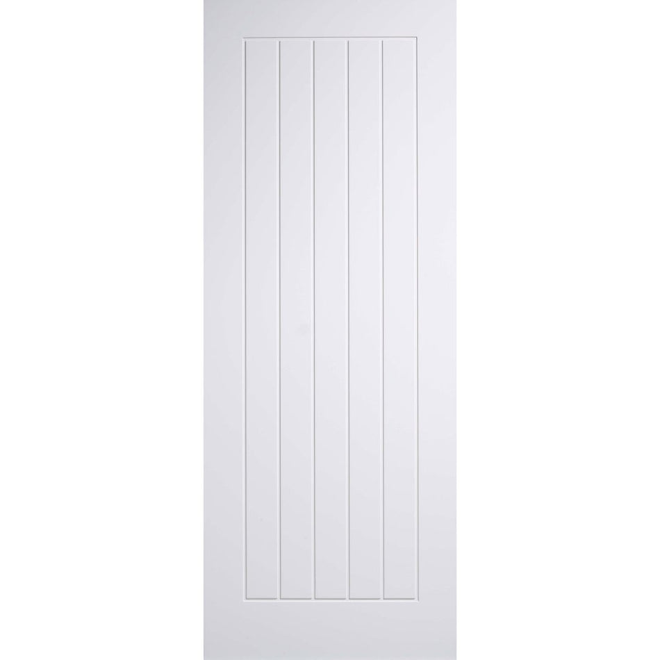 Mexicano Door Pair - White Primed