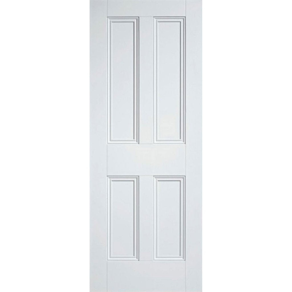Nostalgia 4 Panel Door - Raised Mouldings - White Primed