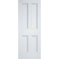 Nostalgia 4 Panel Door - Raised Mouldings - White Primed