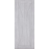 Sorrento Light Grey Ash Fire Internal Door Pair - 1/2 Hour Fire Rated - Prefinished