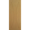 Sorrento Oak Fire Door - 1/2 Hour Fire Rated - Prefinished