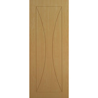 Sorrento Oak Fire Door - 1/2 Hour Fire Rated - Prefinished