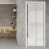 Spott 8mm Obscure Glass - Obscure Printed Design - Single Evokit Glass Pocket Door