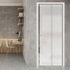 Spott 8mm Obscure Glass - Obscure Printed Design - Single Evokit Glass Pocket Door