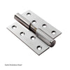 Stainless Steel Rising Butt Hinge Pair Right or Left Hand, Not suitable for fire doors.