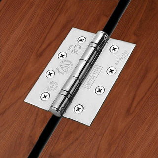 Image: 102x76mm Grade 13 Hinge, also suits fire doors - 2 Sizes