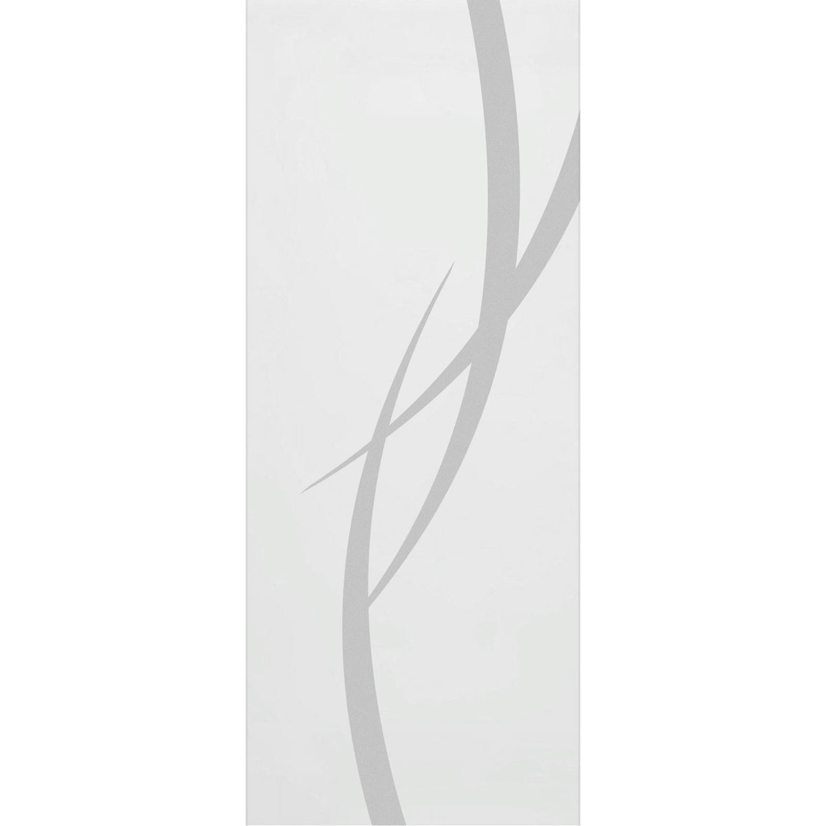 Single Glass Sliding Door - Stenton 8mm Obscure Glass - Obscure Printed Design - Planeo 60 Pro Kit