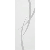 Stenton 8mm Obscure Glass - Obscure Printed Design - Griffwerk R8 Style Sliding Glass Door Kit
