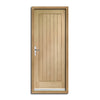 Suffolk External Oak Door and Frame Set with Fittings