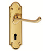 DL17 Ashtead Suite Lever Lock Door Handles - 2 Finishes