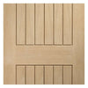 Fire Rated Sussex Oak Door - 30 Minute Fire Rated - Lining Effect Both Sides
