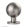 Steelworx SWKNR1058 Mortice Door Knob Handles on Round Rose - 2 Finishes