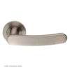 Steelworx SWL1132 Berlino Lever Latch Handles on Round Rose