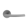 Serozzetta Dos SZC020 Lever Latch Handles on Round Rose - 2 Finishes