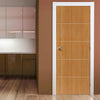 OUTLET - Tate Oak Veneer Door - Prefinished - Corner Dent & Foredge Mark