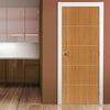 OUTLET - Tate Oak Veneer Door - Prefinished - Corner Dent & Foredge Mark
