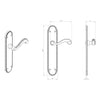 DL270 Chesham Lever Latch Handles