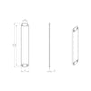 PF110 Laurin Finger Plate, 370x64mm