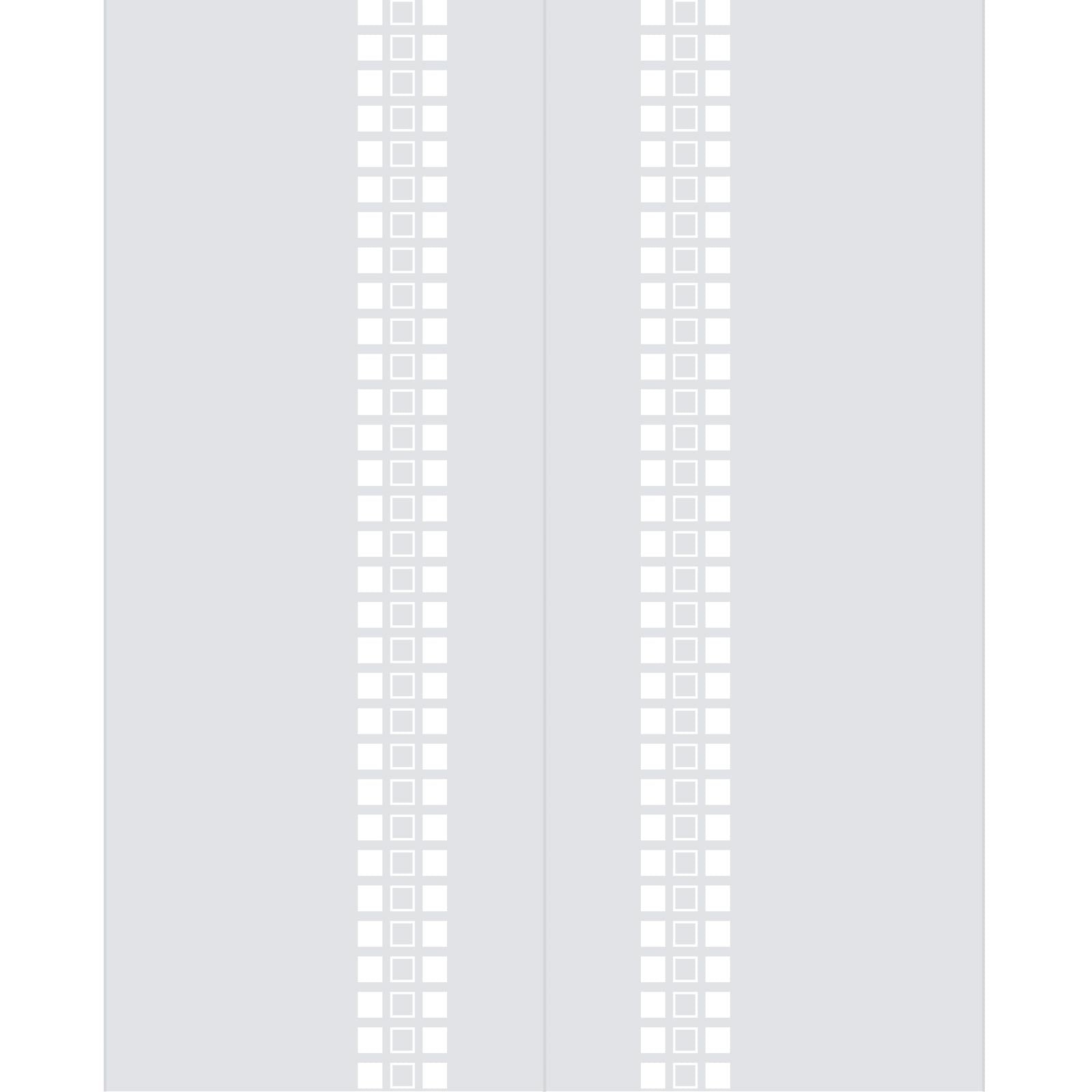 Double Glass Sliding Door - Winton 8mm Clear Glass - Obscure Printed Design - Planeo 60 Pro Kit