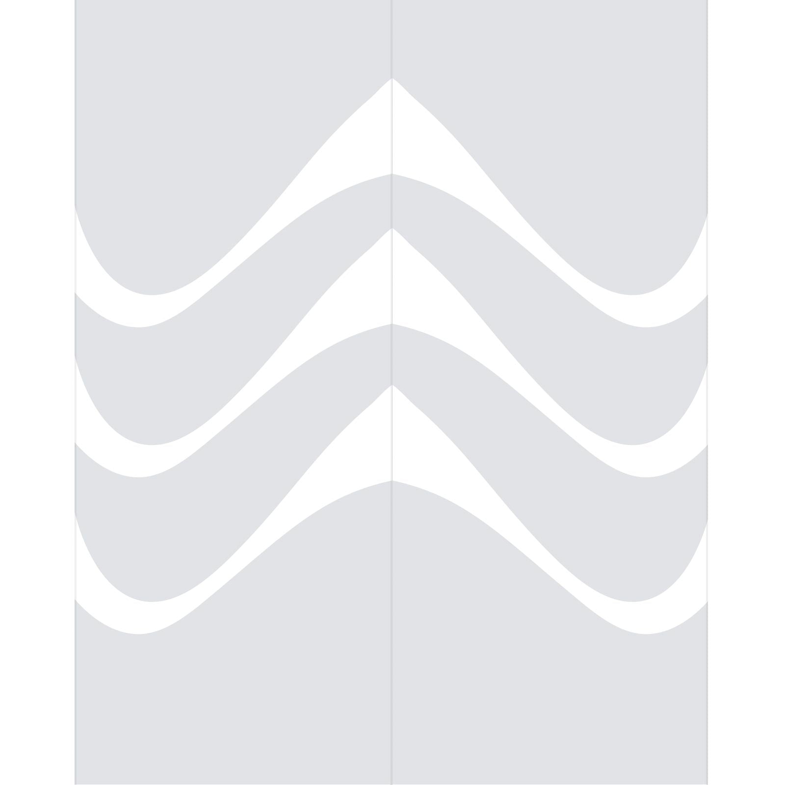 Double Glass Sliding Door - Temple 8mm Clear Glass - Obscure Printed Design - Planeo 60 Pro Kit