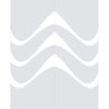 Double Glass Sliding Door - Solaris Tubular Stainless Steel Sliding Track & Temple 8mm Clear Glass - Obscure Printed Design