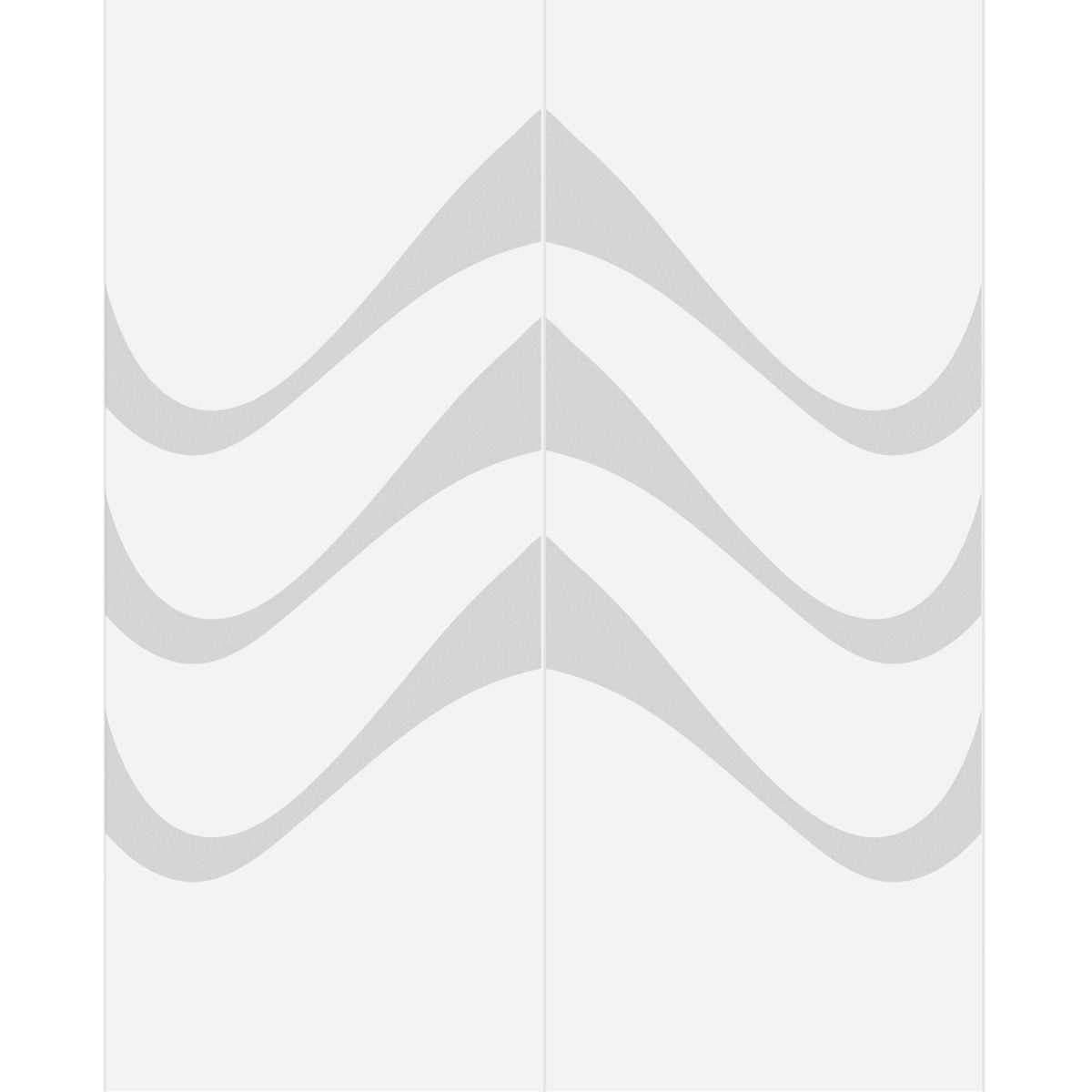 Double Glass Sliding Door - Temple 8mm Obscure Glass - Obscure Printed Design - Planeo 60 Pro Kit