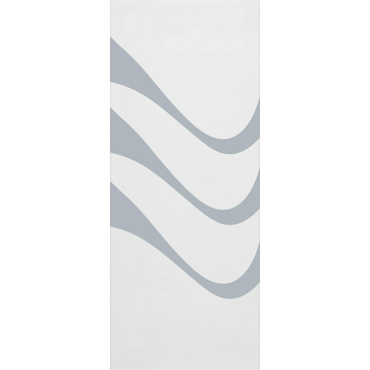 Temple 8mm Obscure Glass - Clear Printed Design - Griffwerk R8 Style Sliding Glass Door Kit