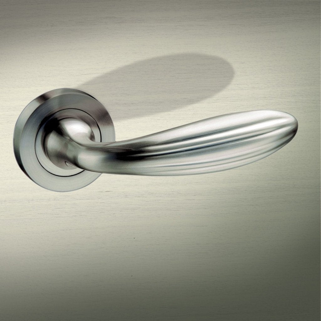 Terassa Mediterranean Lever on Rose - Satin Nickel