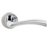 Texas Status Lever on Round Rose - Polished Chrome