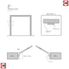 Thruframe Interior Bespoke Double Door Lining Frames