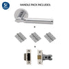 Tiber Fire Door Handle Pack