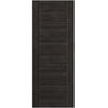 J B Kind Laminates Tigris Cinza Dark Grey Coloured Internal Door Pair - Prefinished