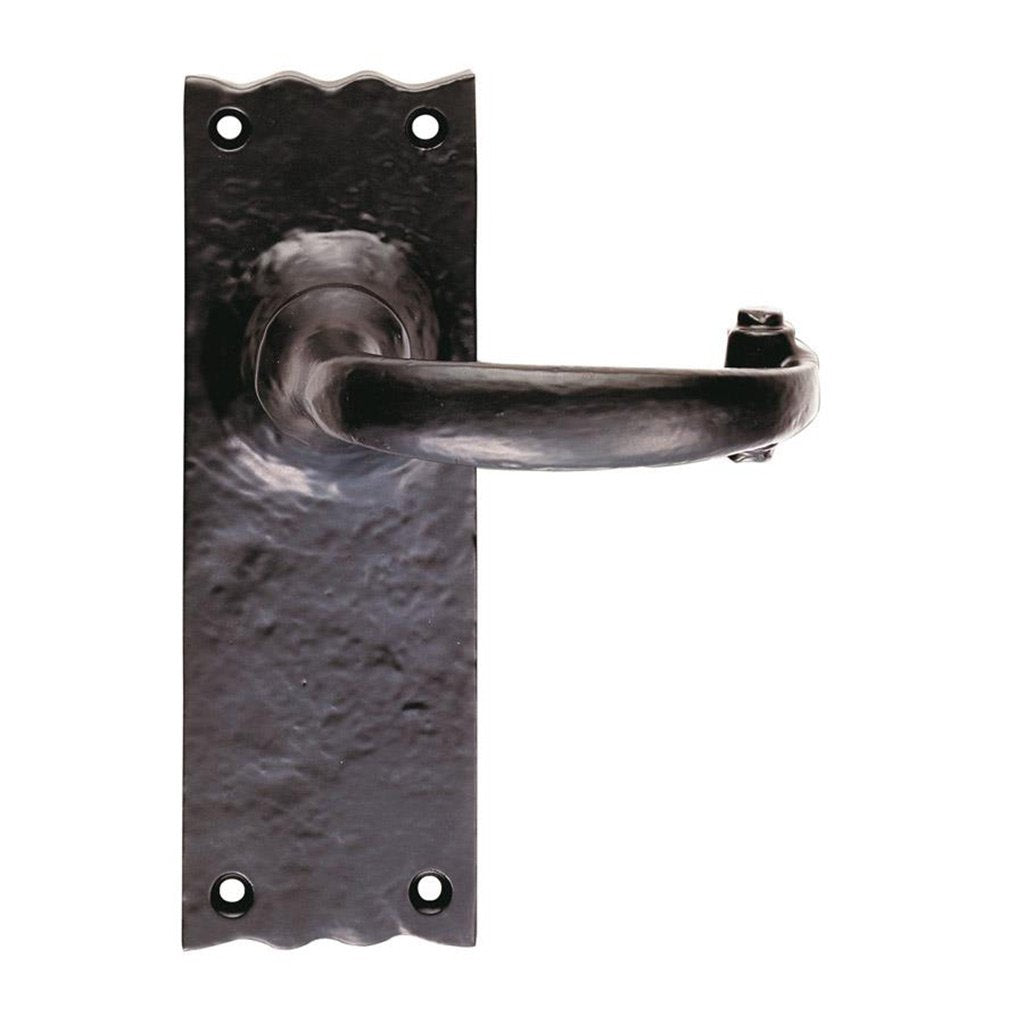 Antique Black Ludlow LF5502 Traditional Lever Latch Handles - Size 152x55mm